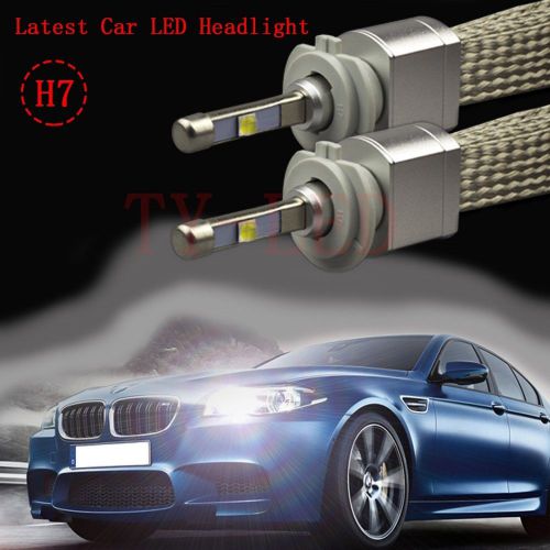 2pcs h7 40w 4800lm cree led car headlight strong anti interference super bright