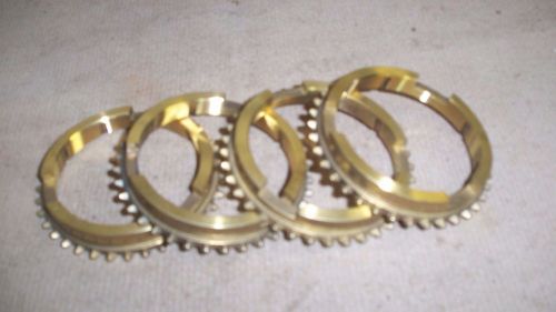 Ford toploader synchro rings *set of 4* mustang falcon galaxie fairlane * new *