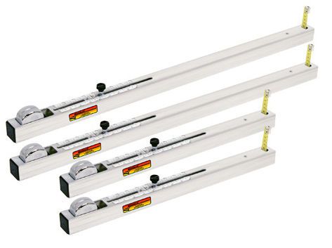 New longacre chassis height gauge set of 2 short &amp; 2 long,78326,measurement tool