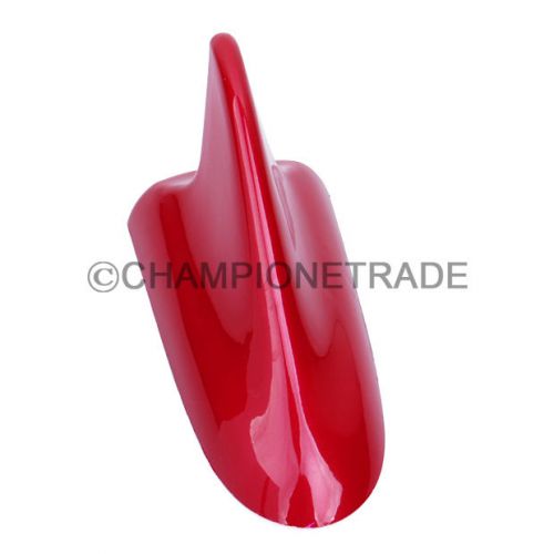 Red car shark fin dummy antenna base roof top buick style for civic accord ct