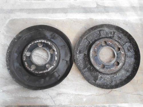 1978 mercedes benz 450 sel used pair of front wheel brake dust shields