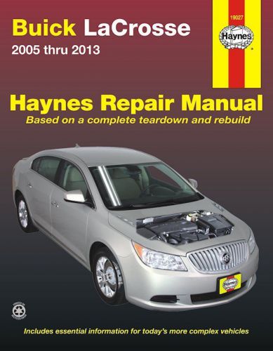 Buick lacrosse repair manual (2005-2013) by haynes publishing