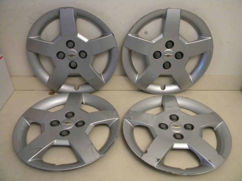 2005 2006 2007 2008 chevy cobalt hubcaps wheel covers 15"  p/n 9595091 set of 4