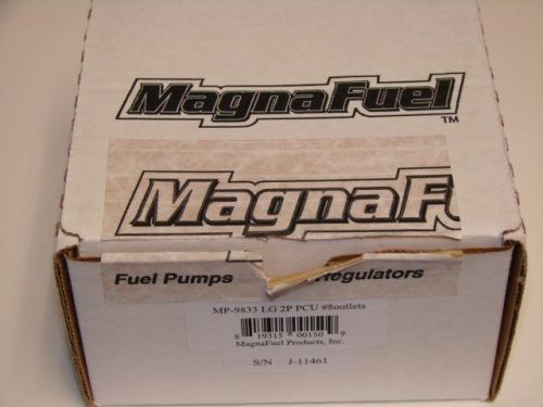 Magnafuel 2-port regulator pn-mp9833 fuel pressure regulator