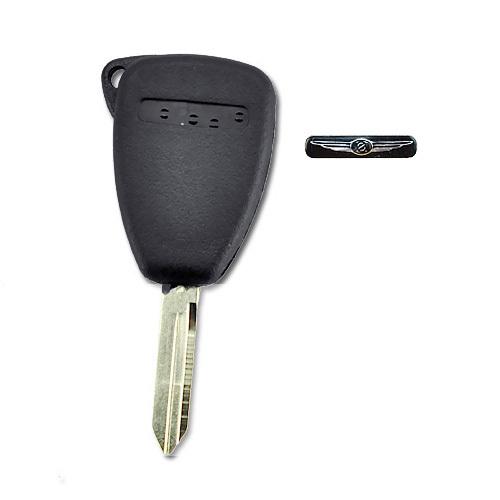  3buttons new uncut remote key cover shell for 2004-2010 chrysler dodge jeep