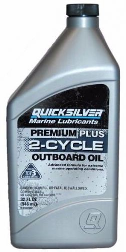 Mercury quicksilver 2 cycle 2 stroke premium plus outboard oil  gas/fuel mixture