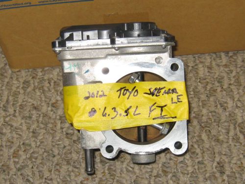 Toyota sienna throttle body assembly with motor