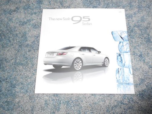 2011 saab 95 9-5 sedan brochure original dealer factory oem : excellent