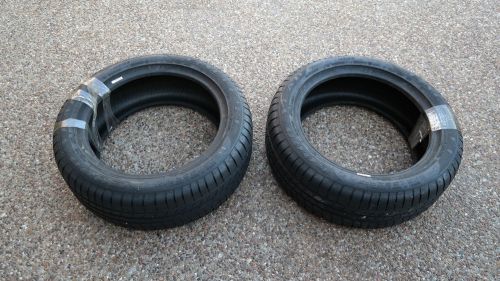 A pair (2) new goodyear eagle f1 asymmetric tires 205/55/17 n0 rated porsche