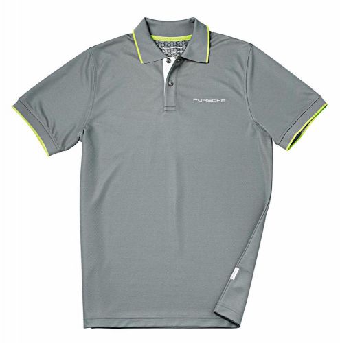 Porsche design driver&#039;s selection - new men&#039;s golf polo shirt grey