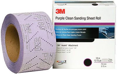 3m marine hookittm purple clean sanding sheet roll p400 30703
