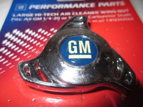 Chevrolet large gm air cleaner wing nut chevy gm
