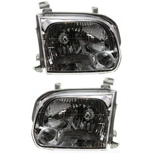 New set of 2 lh &amp; rh side headlamp assembly fits toyota sequoia tundra