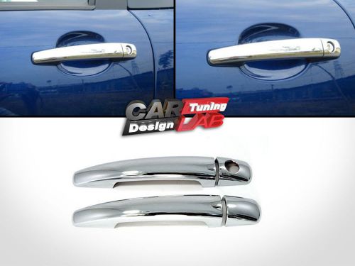 3d coupe chrome door handle covers for peugeot 207 308 407
