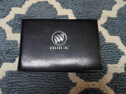 2003 buick lesabre owner&#039;s manual set &amp; leather case