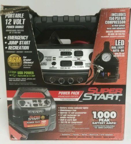 ***new super start power pack 55003 battery charger***