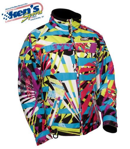Castle x women&#039;s multicolor flair twist-13 se snowmobile jacket 70-267_