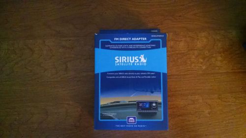 Sirius satellite radio fm direct adapter fmda25 in box