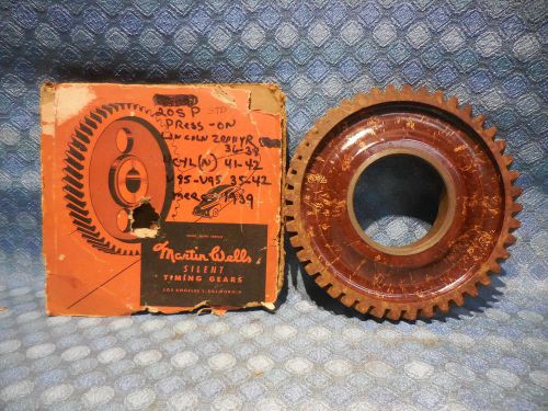 1935-1941 ford v8 nors timing gear - press on-std size 1936 1937 1938 1939 1940