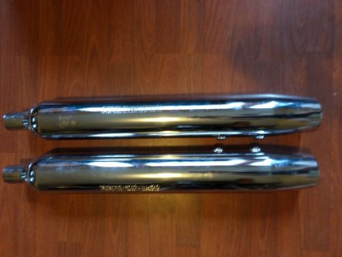 Harley davidson oem sportster 883 chrome exhausts tail pipes 1996
