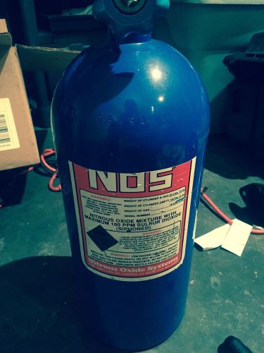 Nos bottle tank 10lb high flow valve nitrous 10 pound bottle