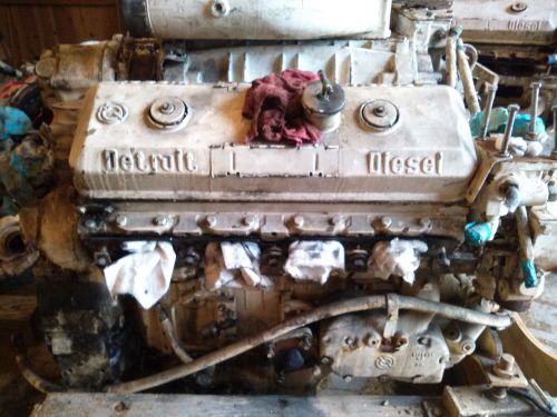 Detroit diesel 8v71tt &amp; drive