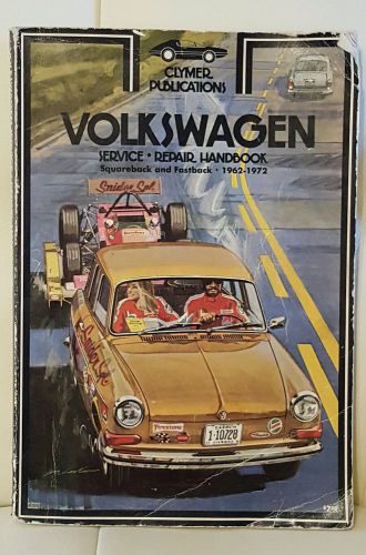 Clymer publications volkswagen service repair handbook manual 1962-1972