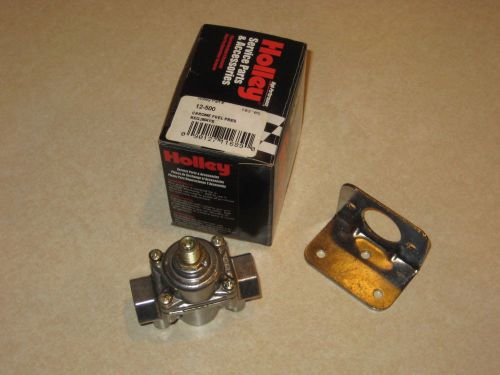 New in box holley chrome fuel pressure regulator  part # 12-500 1-4psi