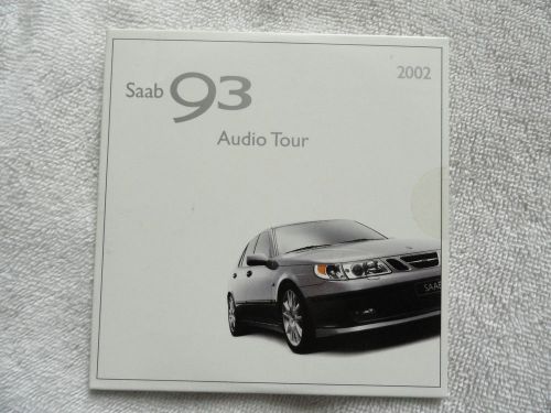 2002 saab 9-3 audio tour cd 9 3 93