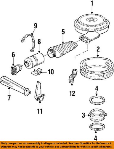 New gm oem air intake-extension seal  76-81 gm vehicles  gm# 25511809