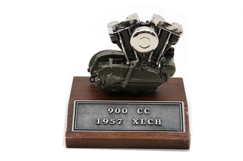 Ironhead motor model pewter  harley style collector gift