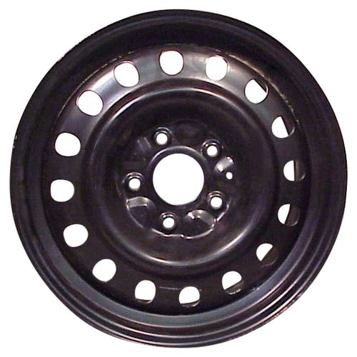 09048 factory, oem reconditioned wheel 17 x 7.5; black full face painted