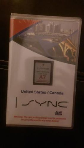 New ford/lincoln a7 sd navigation sync card
