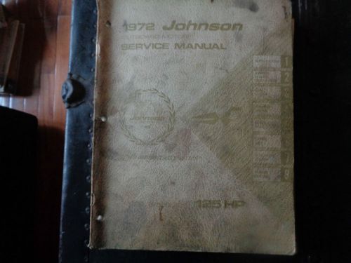 1972 johnson service manual 125 hp  motors @@@check this out@@@