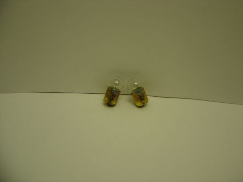 Sunray lighting #89 miniature lamp bulb,8w,g6,13v,ba15s( lot of 2 ) new no box
