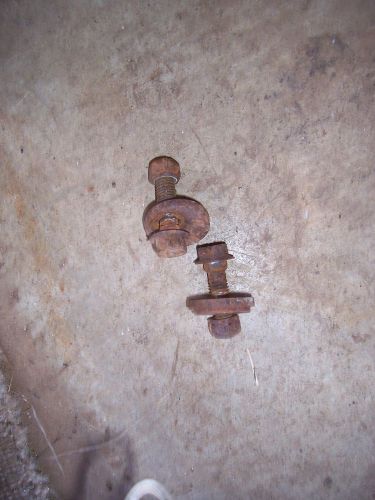 Ford galaxie 1964 63 front cam style bumper mounting bolts