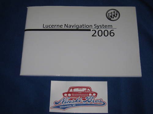 2006 buick lucerne navigation owners manual 06