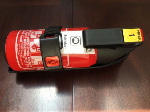Porsche oem fire extinguisher for 911 boxster brand new! factory oem!!!