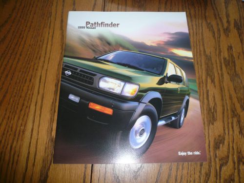 1999 nissan pathfinder sales brochure
