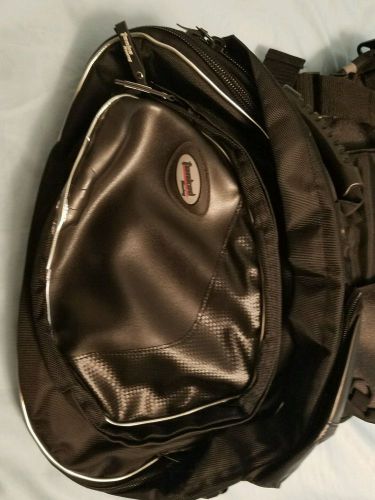 Tanked tmb08 motorcycle bag bags black hard mesh case waterproof detachable