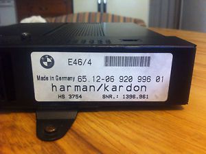 Harman/kardon hk amplifier bmw e46 1999-2005 sedan