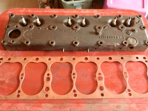 Dodge, mopar,  flathead flat 6 cylinder engine head. . stored for years.