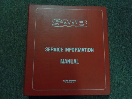 1980s saab technical bulletins audio equipment sony service manual oem factory
