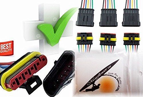 Mayflower cnf * 6 pin car waterproof electrical cable connector plug with wire -