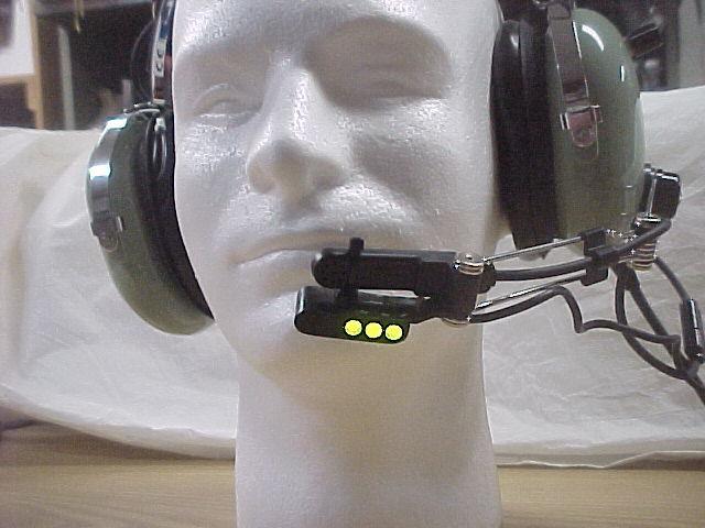 Mike lite mic light ssi-ml8 night light for aviation headsets david clark