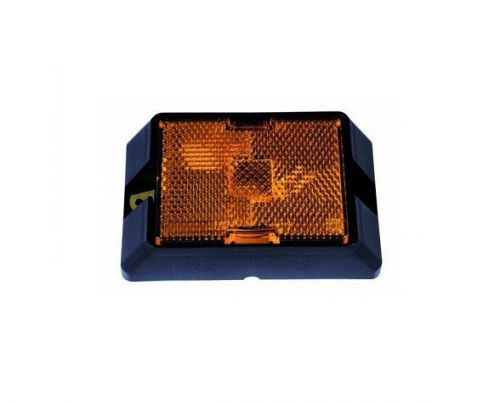 Anderson marine e115a boat 4&#034; x 2-3/8&#034; amber yellow side marker clearance light
