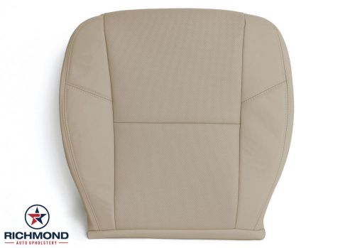 2011 cadillac escalade -driver side bottom replacement leather seat cover tan