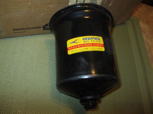 Nos mopar 1959-68 oil filter shell, opened for the first time!