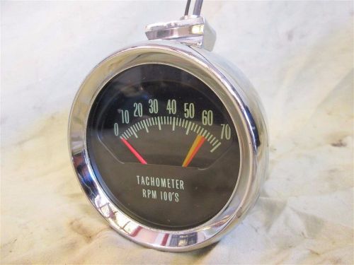66 chevelle knee knocker tachometer l78 396/375hp only! 6412774 real deal oem gm