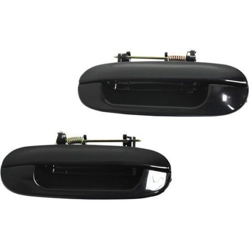 New door handles set of 2 left &amp; right side rear outer exterior outside pair